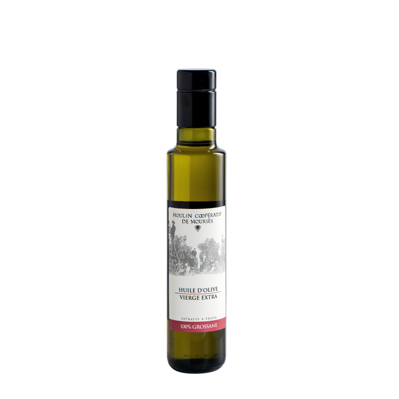 Huile d'olive de France monovariétale GROSSANE