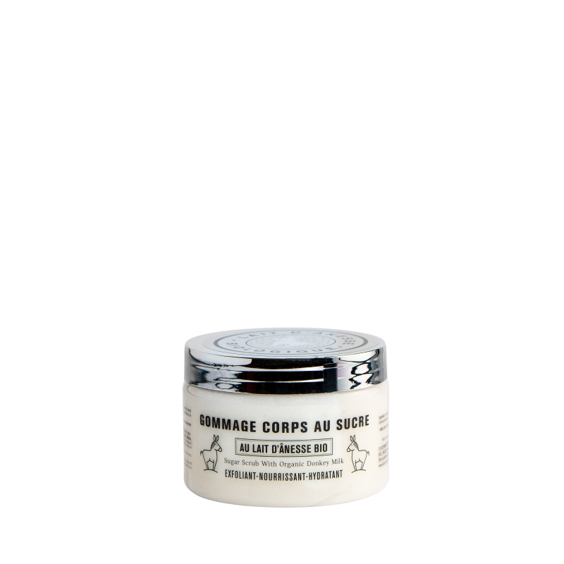 Gommage corps au sucre lait ânesse BIO