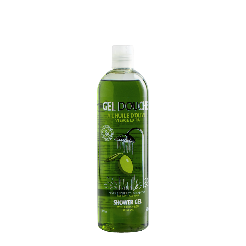 Gel douche à l'huile d'olive