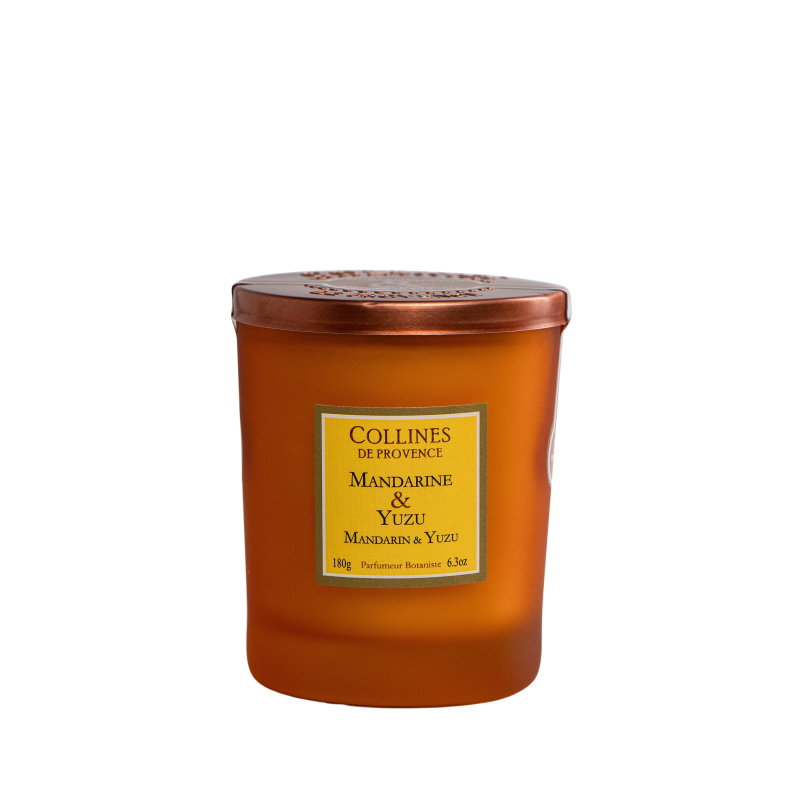 Bougie mandarine yuzu