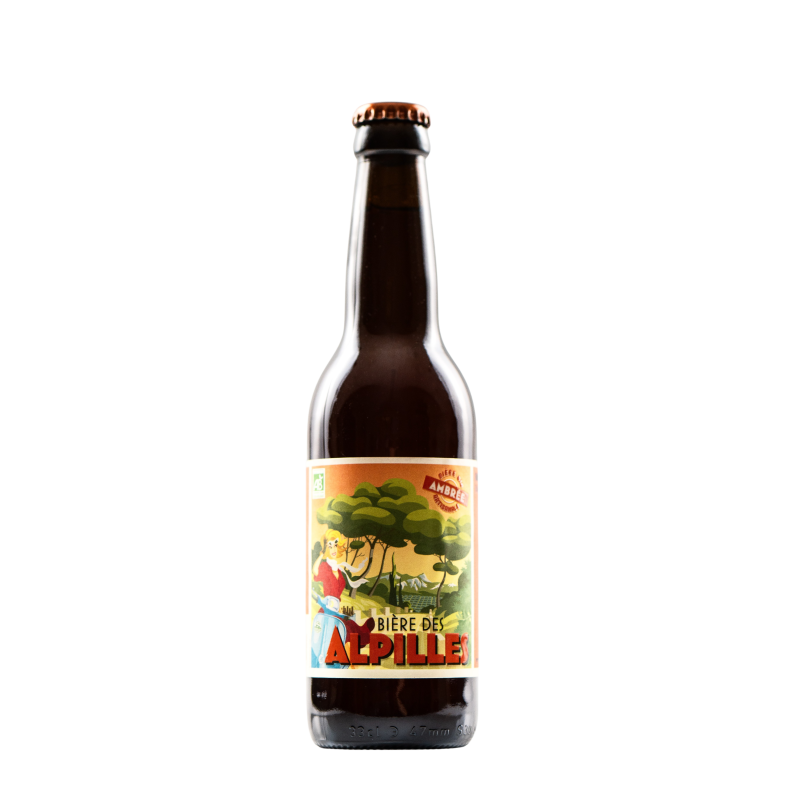 Bière BIO ambrée artisanale
