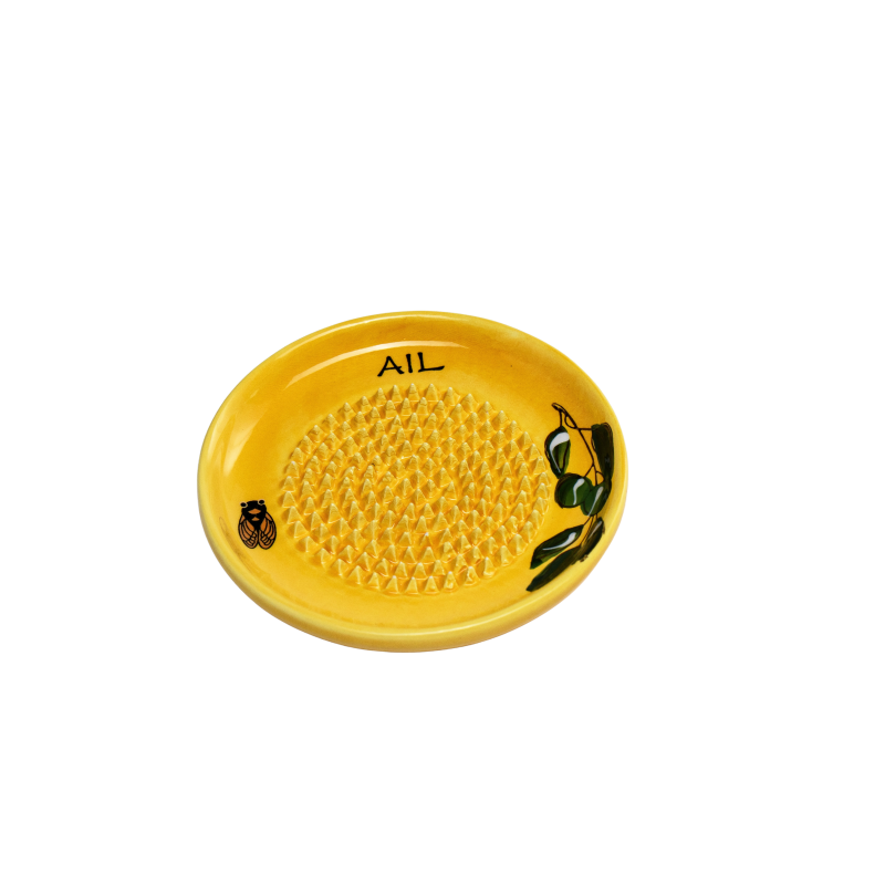 Gratte ail en porcelaine