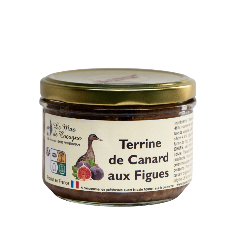 Terrine de canard aux figues