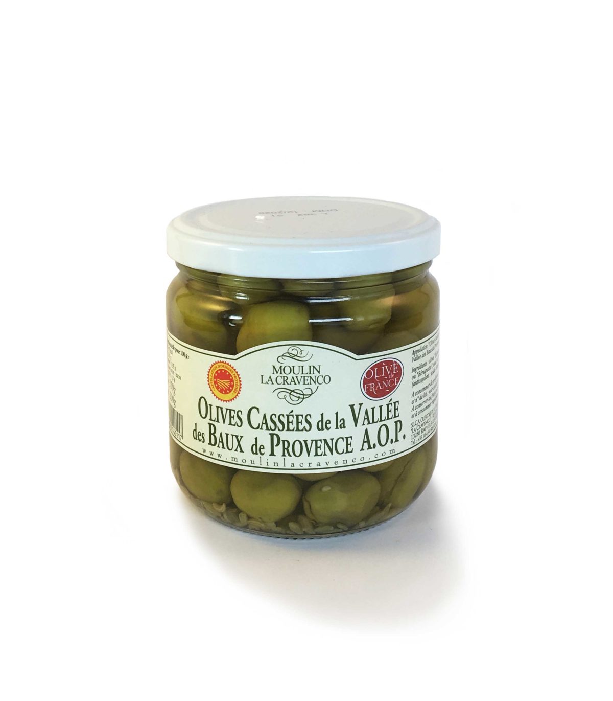Olives cassées de la Vallée des Baux de Provence