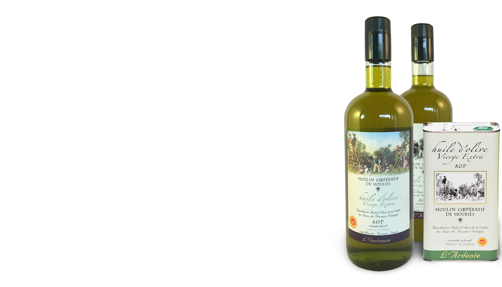 Fruité d'Antan Bidon 5L Huile de France, vierge, Olives Maturées, extraite  à froid - Moulin Coopératif de Mouriès