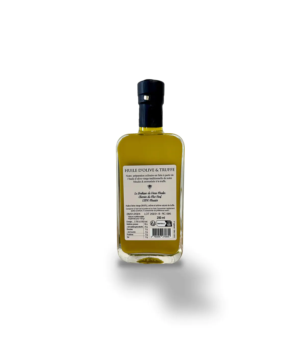 Vous souhaitez acheter en ligne l'huile d'olive aromatisée à la Truffe ?